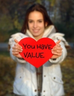 You have value