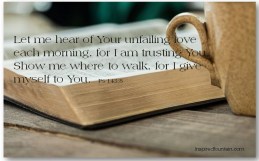 I give myself to You