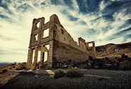 Rhyolite ghost town, death valley national park
